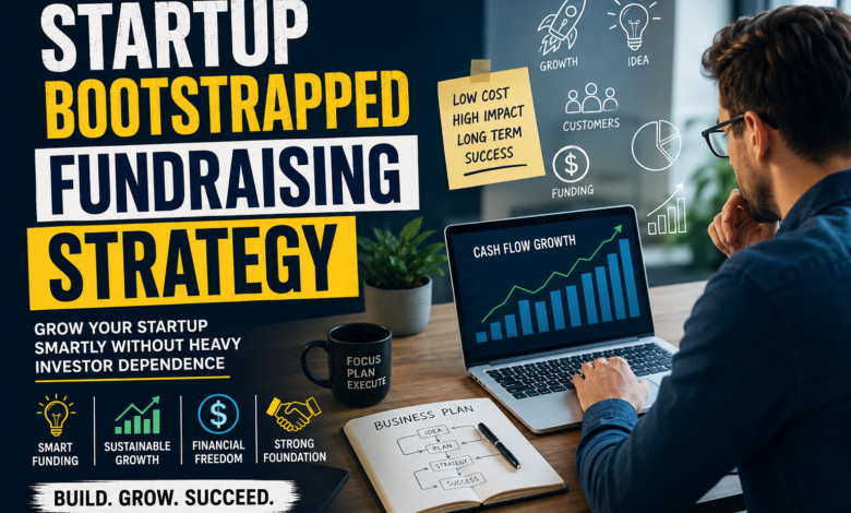 Startup Bootstrapped Fundraising Strategy