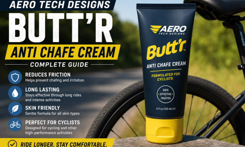 aero tech designs butt'r anti chafe cream