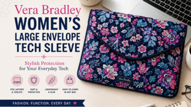 vera bradley women's large envelope tech sleeve